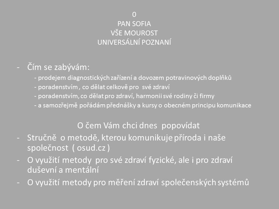 Přednáška - prezentace - slide č.1